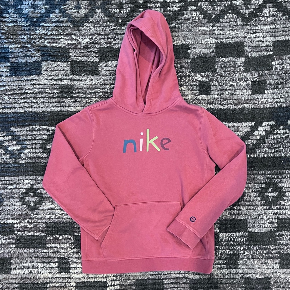Nike Hoodie with Multicolor Logo